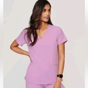 Figs Scrub Set XS in Dusk